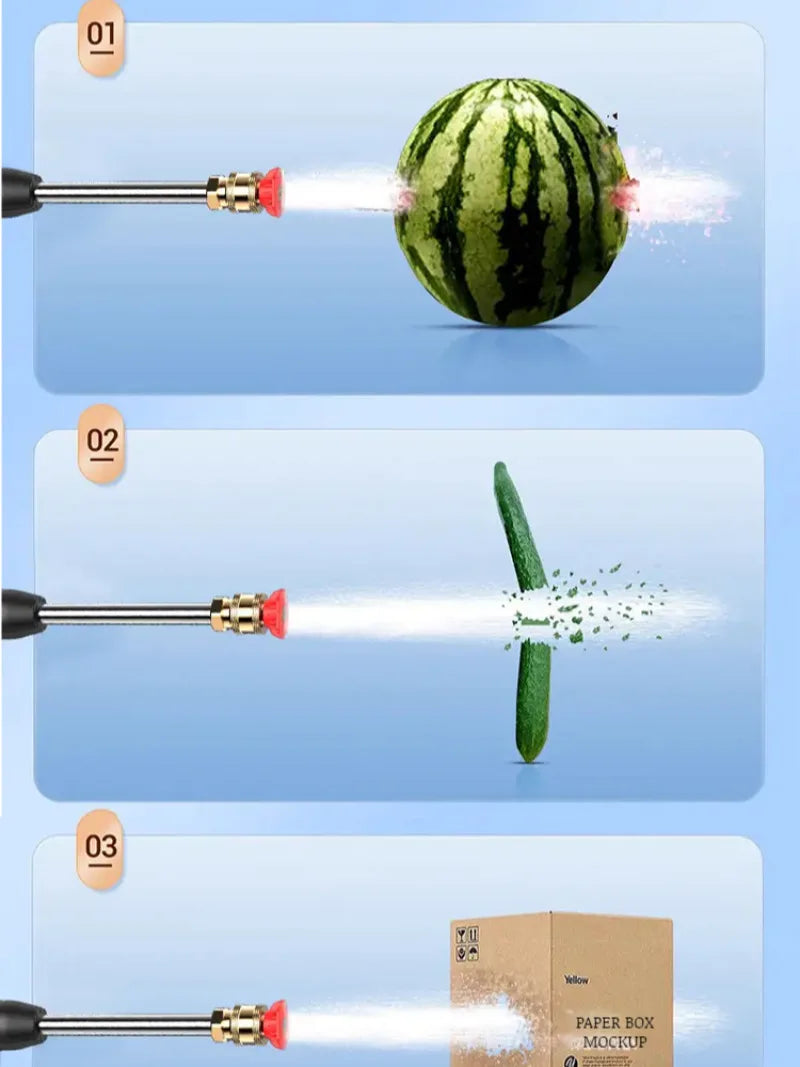 Nonslip Car Wash Spray high flow Rich even lather Nonslip Pet bathing Car wash nozzle Portable Car Wash Water Gun high pressure