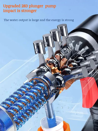 Nonslip Car Wash Spray high flow Rich even lather Nonslip Pet bathing Car wash nozzle Portable Car Wash Water Gun high pressure